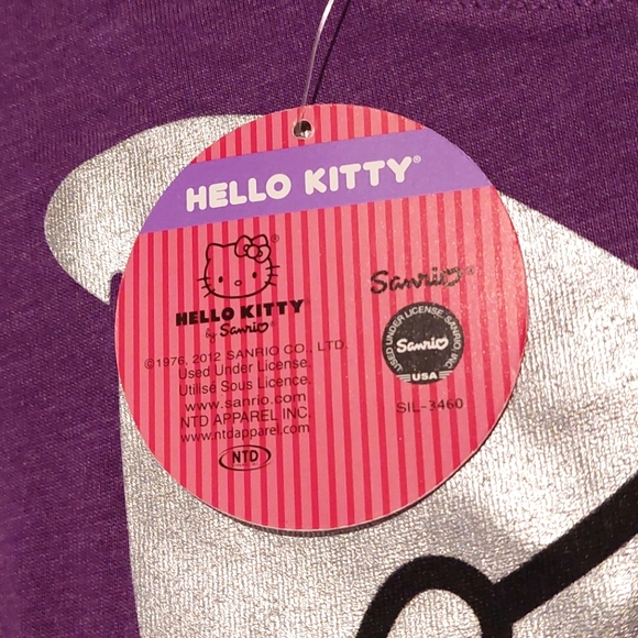 Hello Kitty Witchy Girl's Tee NWT Sizes S/P(7/8), M/M(10/12), L/G(14) & XL(16) - Picture 4 of 8